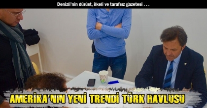 AMERİKA’NIN YENİ TRENDİ TÜRK HAVLUSU