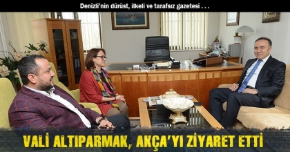 VALİ ALTIPARMAK, AKÇA’YI ZİYARET ETTİ