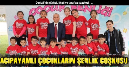 ACIPAYAMLI ÇOCUKLARIN ŞENLİK COŞKUSU 