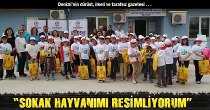 “SOKAK HAYVANIMI RESİMLİYORUM”