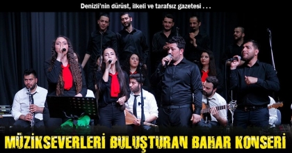 MÜZİKSEVERLERİ BULUŞTURAN BAHAR KONSERİ