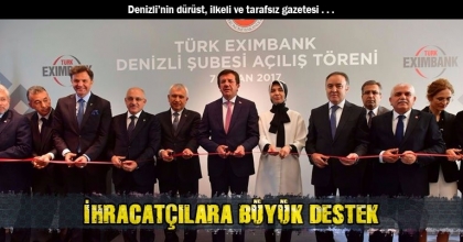 İHRACATÇILARA BÜYÜK DESTEK