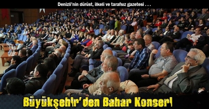 Büyükşehir’den Bahar Konseri