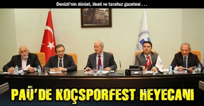 PAÜ’DE KOÇSPORFEST HEYECANI