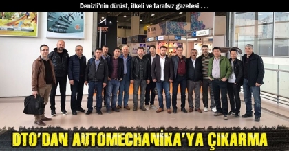 DTO’DAN AUTOMECHANİKA’YA ÇIKARMA