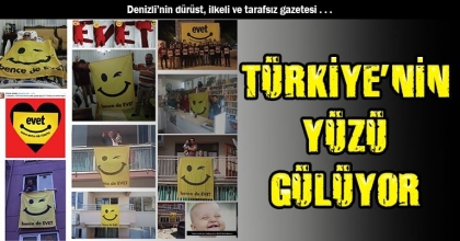 TÜRKİYE’NİN YÜZÜ GÜLÜYOR