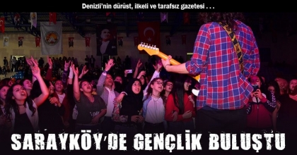 SARAYKÖY’DE GENÇLİK BULUŞTU