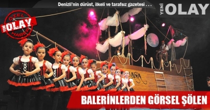 BALERİNLERDEN GÖRSEL ŞÖLEN