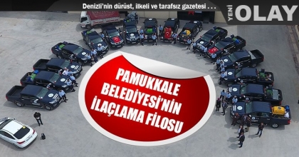 PAMUKKALE BELEDİYESİ’NİN İLAÇLAMA FİLOSU