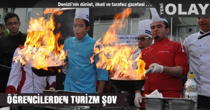 ÖĞRENCİLERDEN TURİZM ŞOV