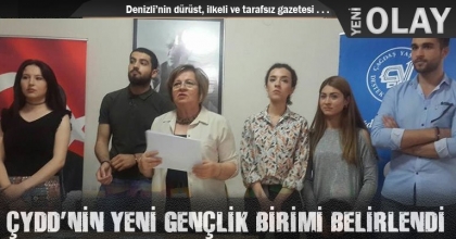 ÇYDD’NİN YENİ GENÇLİK BİRİMİ BELİRLENDİ
