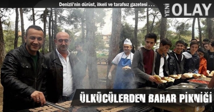 ÜLKÜCÜLERDEN BAHAR PİKNİĞİ
