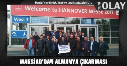MAKSİAD’DAN ALMANYA ÇIKARMASI