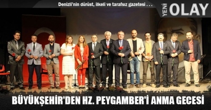BÜYÜKŞEHİR'DEN HZ. PEYGAMBER'İ ANMA GECESİ