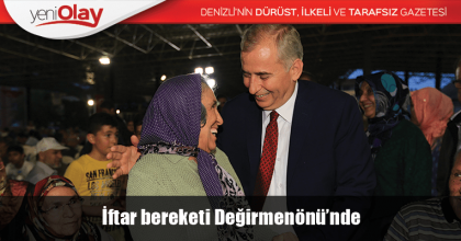 İftar bereketi Değirmenönü’nde  