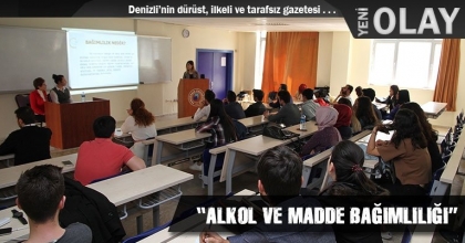 “ALKOL VE MADDE BAĞIMLILIĞI”