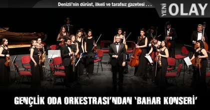 GENÇLİK ODA ORKESTRASI’NDAN ‘BAHAR KONSERİ’