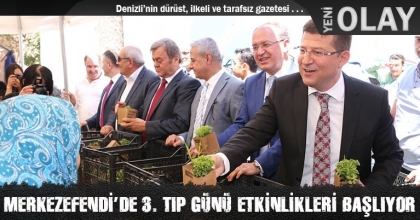 MERKEZEFENDİ’DE 3. TIP GÜNÜ ETKİNLİKLERİ BAŞLIYOR