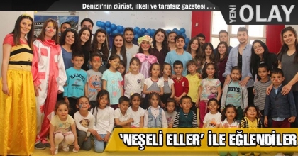‘NEŞELİ ELLER’ İLE EĞLENDİLER