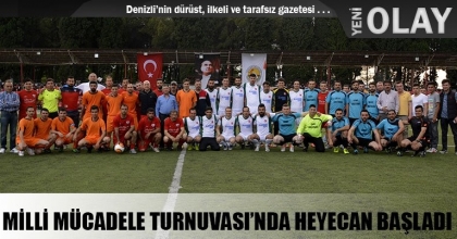 MİLLİ MÜCADELE TURNUVASI’NDA HEYECAN BAŞLADI
