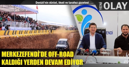 Denizli’yi off-road heyecanı sardı…