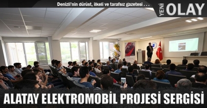  ALATAY ELEKTROMOBİL PROJESİ SERGİSİ