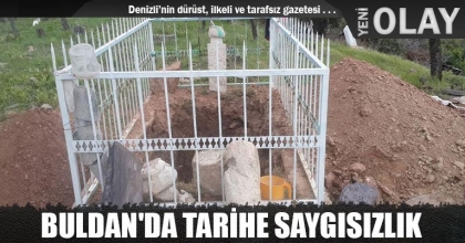 BULDAN'DA TARİHE SAYGISIZLIK
