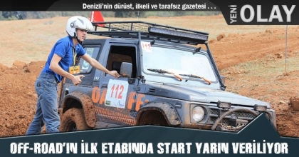 OFF-ROAD’IN İLK ETABINDA START YARIN VERİLİYOR