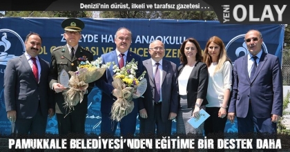 PAMUKKALE BELEDİYESİ’NDEN EĞİTİME BİR DESTEK DAHA