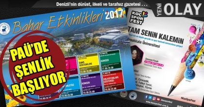 PAÜ’DE ŞENLİK BAŞLIYOR