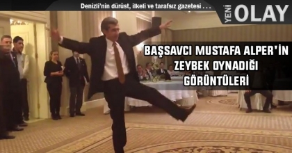 BAŞSAVCI MUSTAFA ALPER'İN ZEYBEK OYNADIĞI GÖRÜNTÜLERİ ORTAYA ÇIKTI