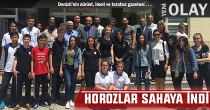 HOROZLAR SAHAYA İNDİ