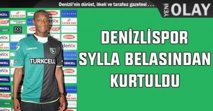  DENİZLİSPOR SYLLA BELASINDAN KURTULDU