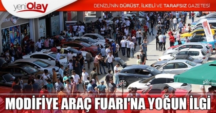 MODİFİYE ARAÇ FUARI'NA YOĞUN İLGİ 