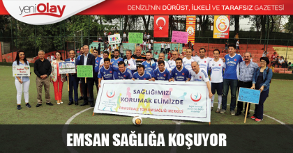 EMSAN SAĞLIĞA KOŞUYOR