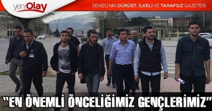 ÖZKAN: “EN ÖNEMLİ ÖNCELİĞİMİZ GENÇLERİMİZ”