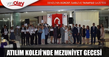 ATILIM KOLEJİ’NDE MEZUNİYET GECESİ
