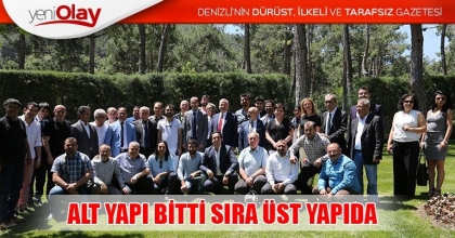 ALT YAPI BİTTİ SIRA ÜST YAPIDA