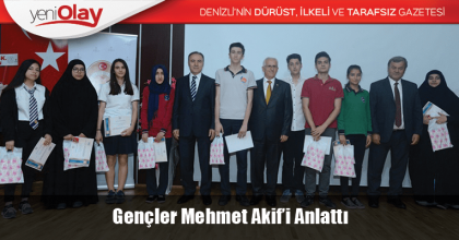Gençler Mehmet Akif’i Anlattı
