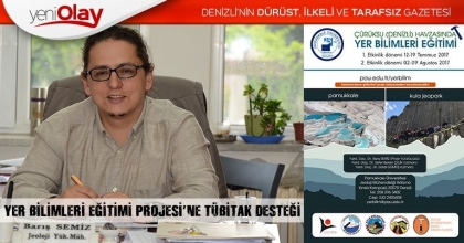  YER BİLİMLERİ EĞİTİMİ PROJESİ’NE TÜBİTAK DESTEĞİ