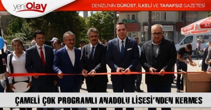 ÇAMELİ ÇOK PROGRAMLI ANADOLU LİSESİ’NDEN KERMES