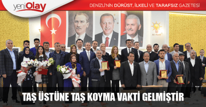 Bakan Zeybekci: AK Parti'de taş üstüne taş koyma vakti gelmiştir