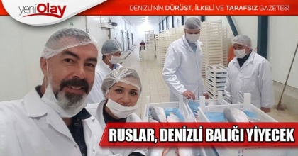 RUSLAR, DENİZLİ BALIĞI YİYECEK