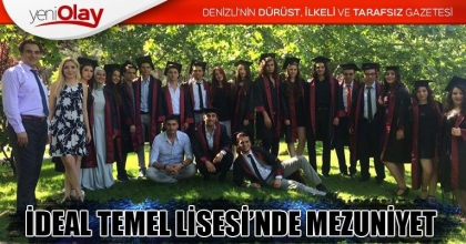 İDEAL TEMEL LİSESİ’NDE MEZUNİYET
