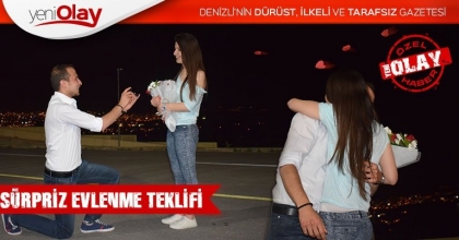 SÜRPRİZ EVLENME TEKLİFİ