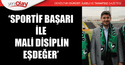 SPORTİF BAŞARI İLE MALİ DİSİPLİN EŞDEĞER