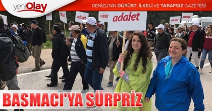 BASMACI'YA SÜRPRİZ