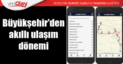 Büyükşehir'den akıllı ulaşım dönemi