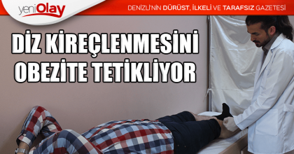 DİZ KİREÇLENMESİNİ OBEZİTE TETİKLİYOR