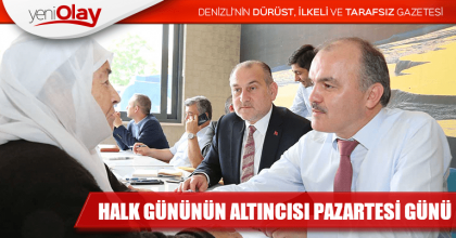 HALK GÜNÜNÜN ALTINCISI PAZARTESİ GÜNÜ